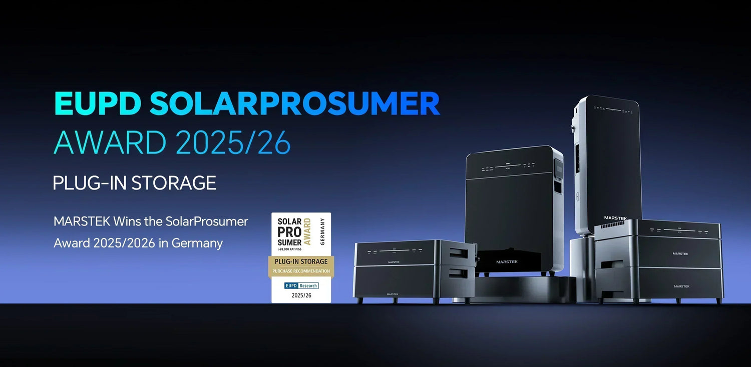 MARSTEK erhält SolarProsumer Award 20252026 für innovative Plug-in Batteriespeicher