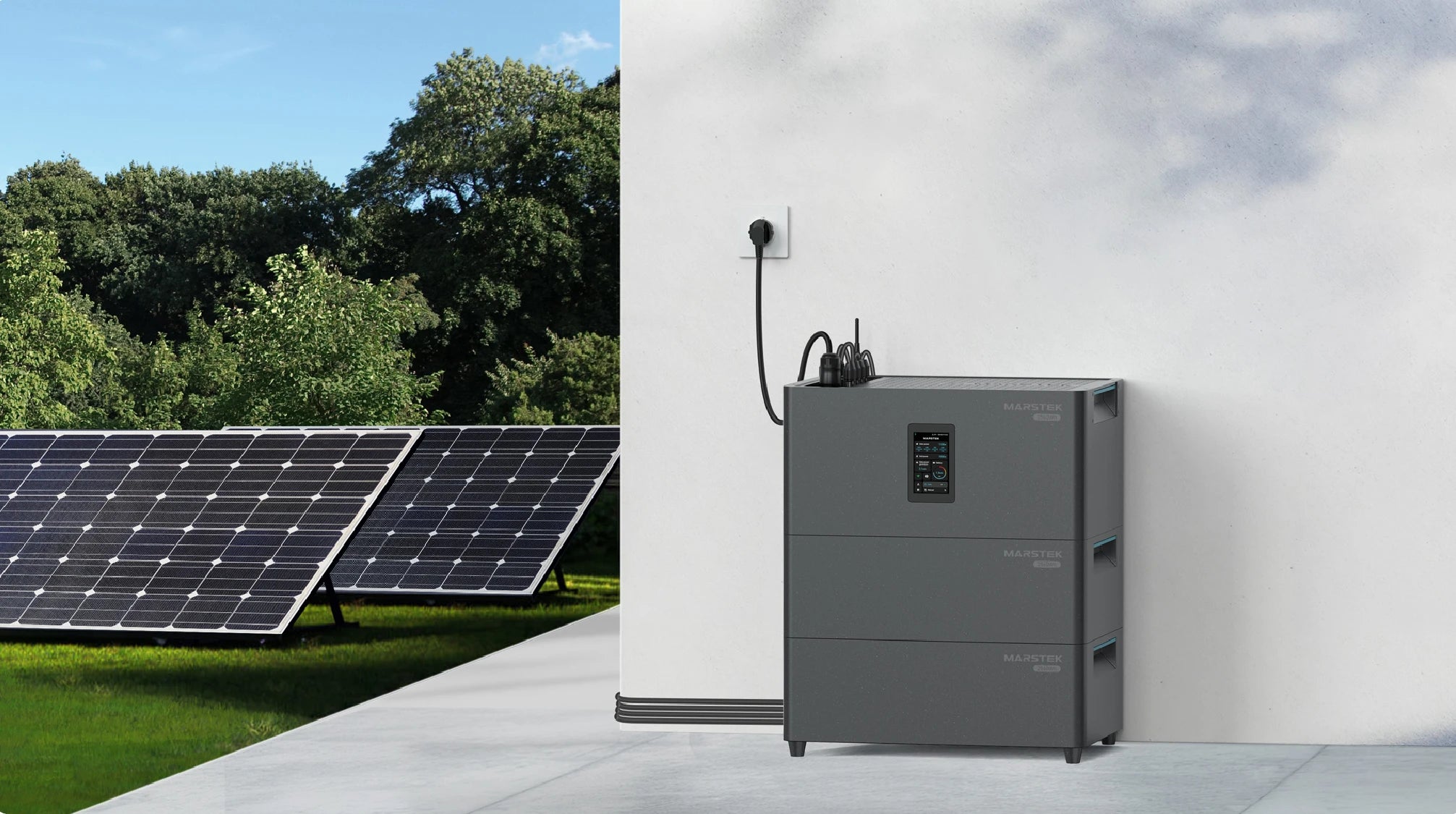 Marstek Jupiter C Plus All-In-One Balkonkraftwerk mit Speicher