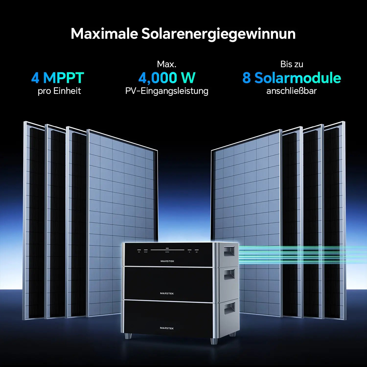 MARSTEK Venus D All-in-One Plug-in Batterie
