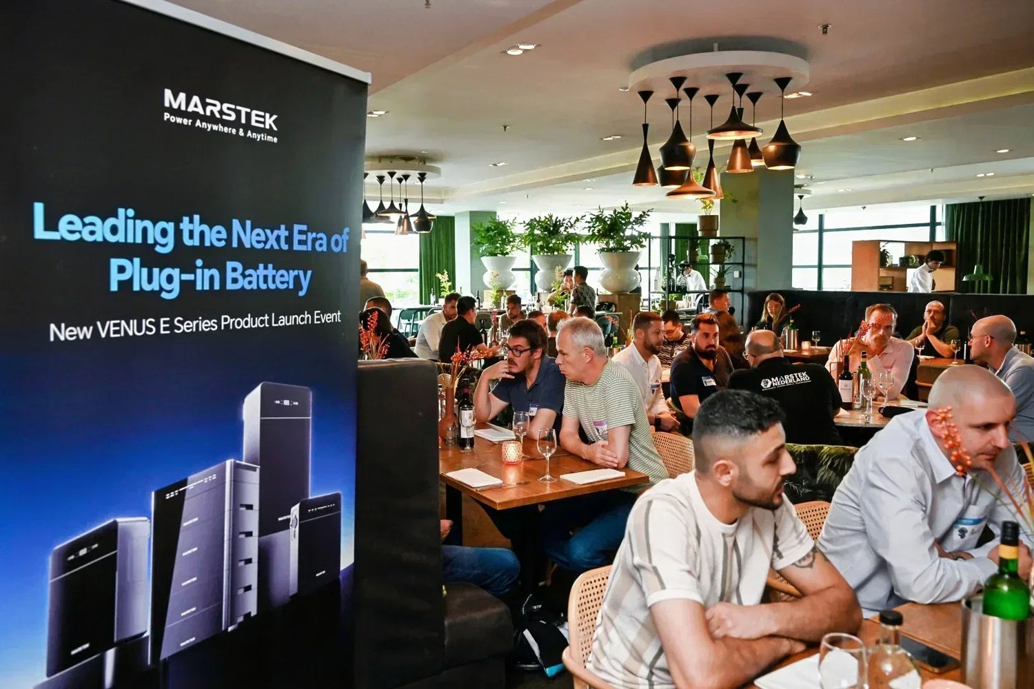 MARSTEK VENUS E Serie Launch Event 2026 in Eindhoven, Netherlands – Vorstellung der neuen Plug-in Batteriespeicher für Balkonkraftwerke und PV-Anlagen