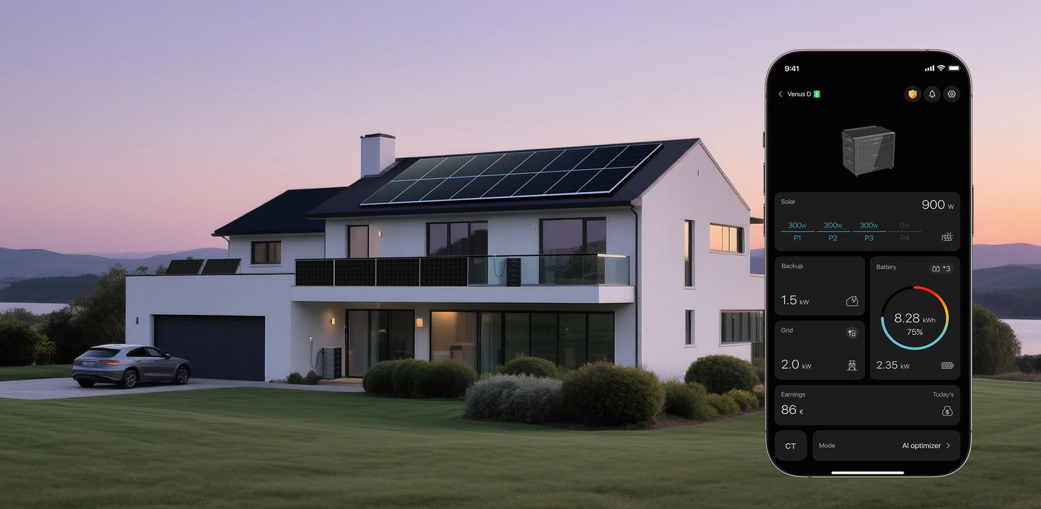Dynamischer Stromtarif mit PV-Anlage, Batteriespeicher und Smart Meter