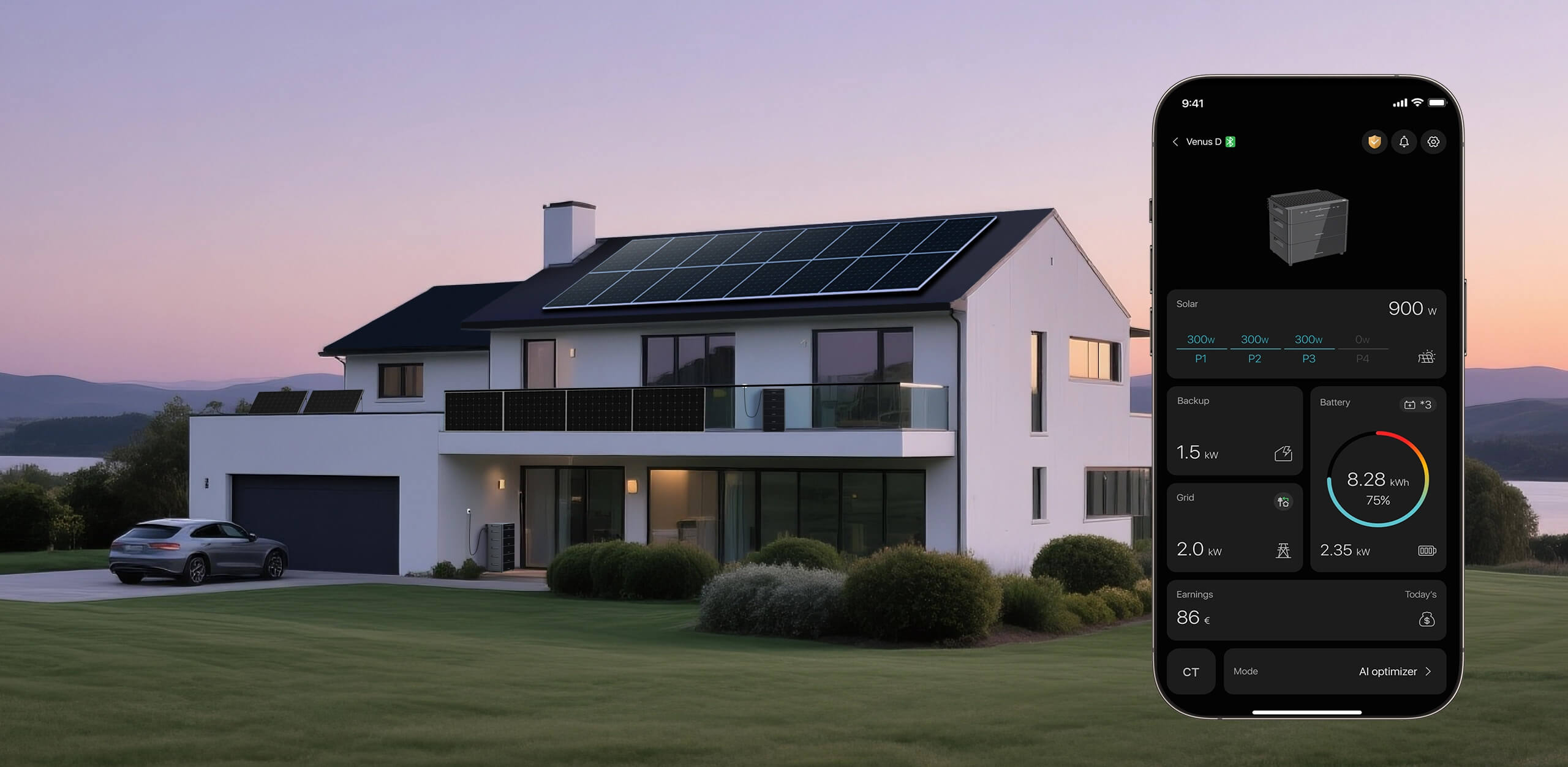 Dynamischer Stromtarif mit PV-Anlage, Batteriespeicher und Smart Meter