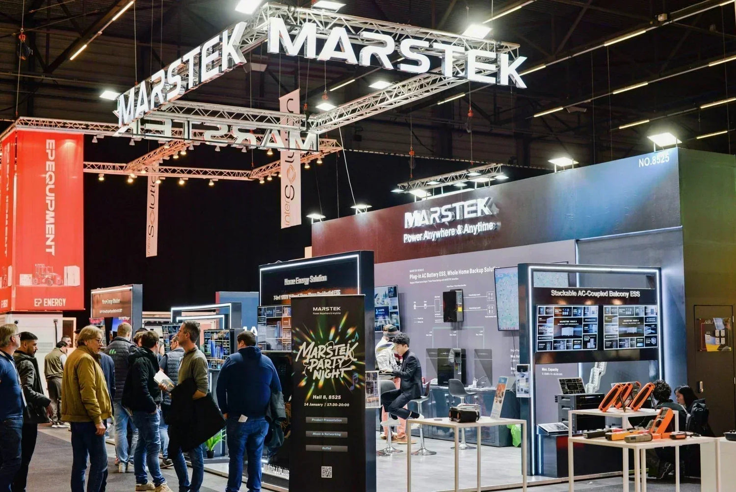 MARSTEK Messestand auf der InterSolution 2026 in Gent