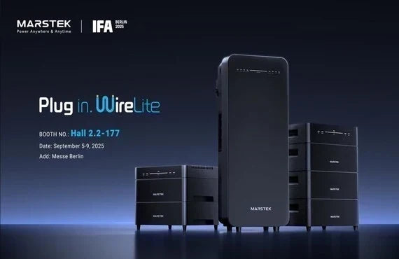 MARSTEK auf der IFA 2025 mit Plug-in Batterien und intelligenten Energiespeichern für Balkonkraftwerke