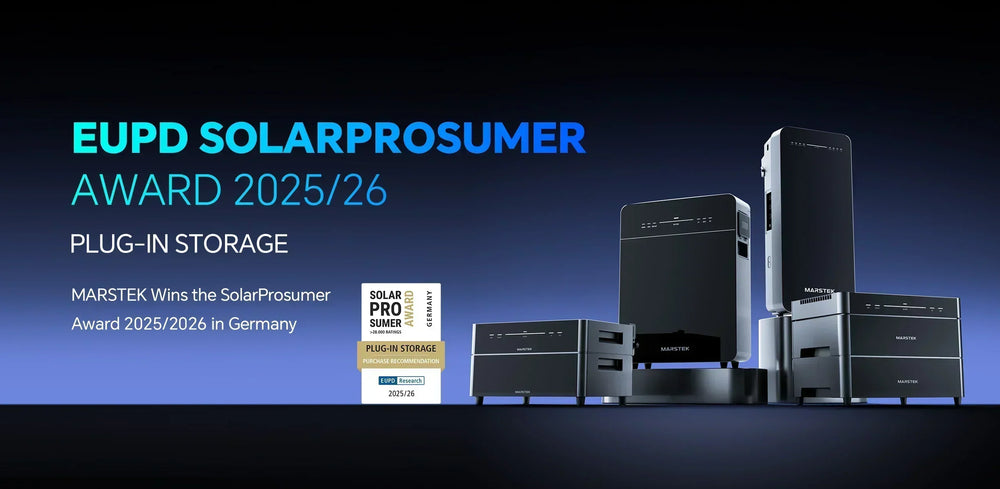 MARSTEK gewinnt SolarProsumer Award 2025/2026 für innovative Plug-in Batteriespeicher