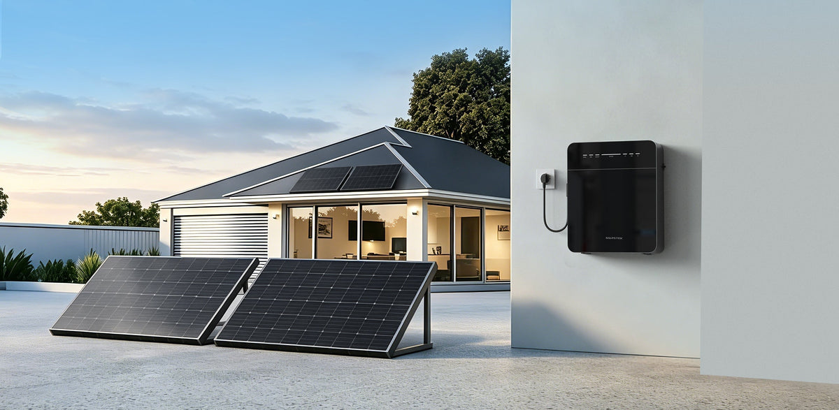 Balkonkraftwerk Speicher nachrüsten – Solarpaneele und Wand‑Speicher für die Balkon‑Photovoltaik am Haus