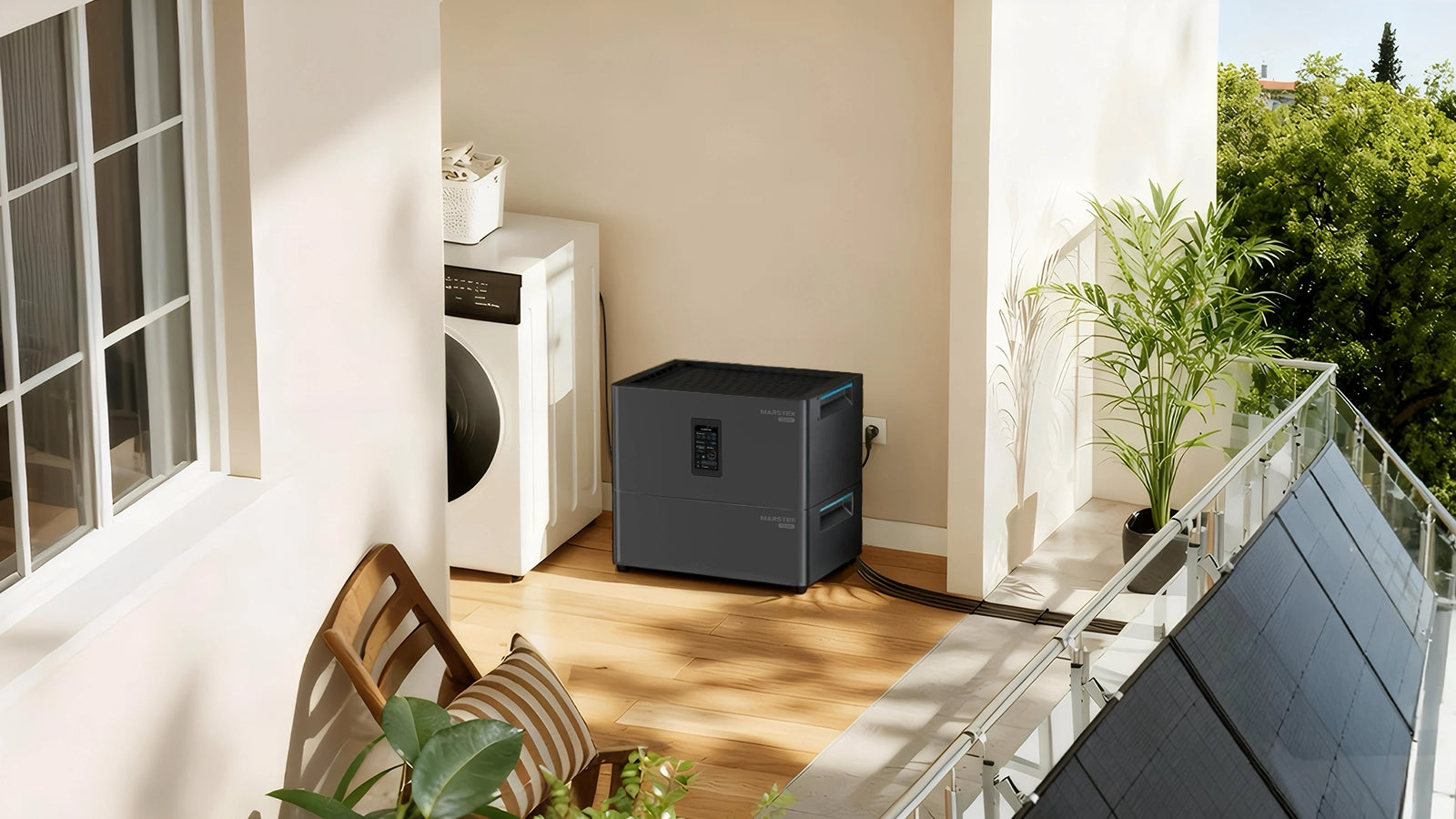 Marstek Jupiter C Plus All-In-One Balkonkraftwerk mit Speicher