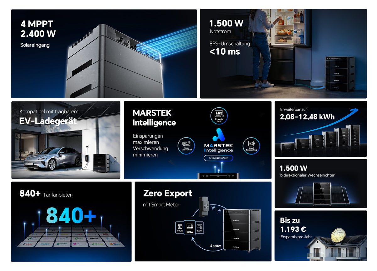 MARSTEK Venus E Pro All-in-One Plug-in Batterie