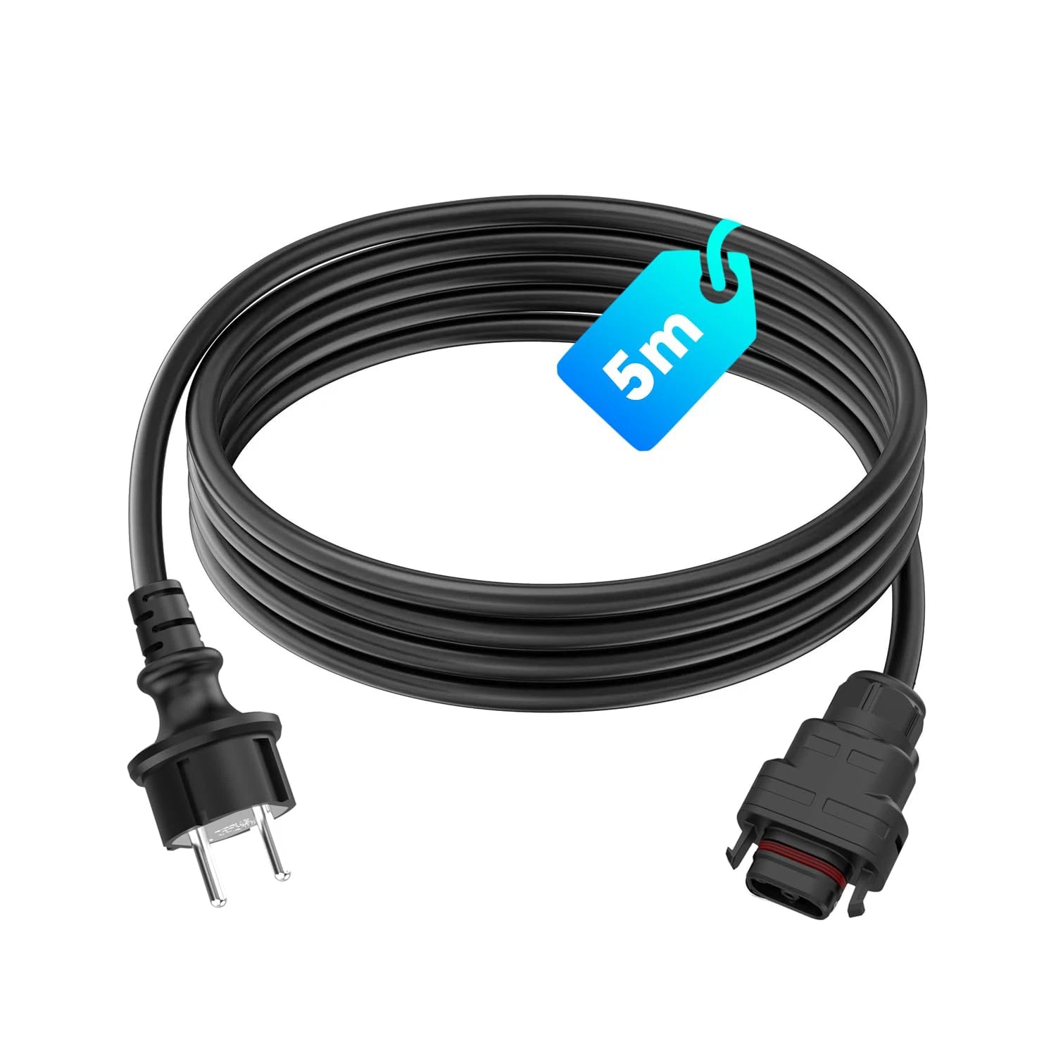 MARSTEK 5m AC-Kabel PECO-B auf Schuko für 800W