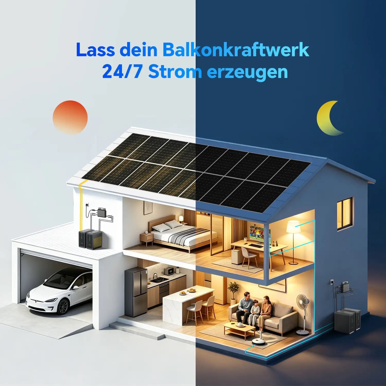 MARSTEK Saturn B2500-D Plug-in Batterie