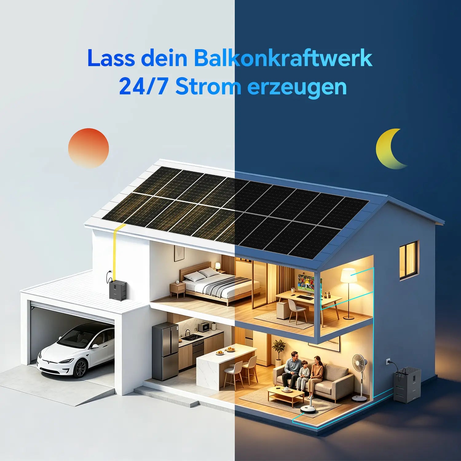 MARSTEK Jupiter C Plus All-in-One Plug-in Batterie