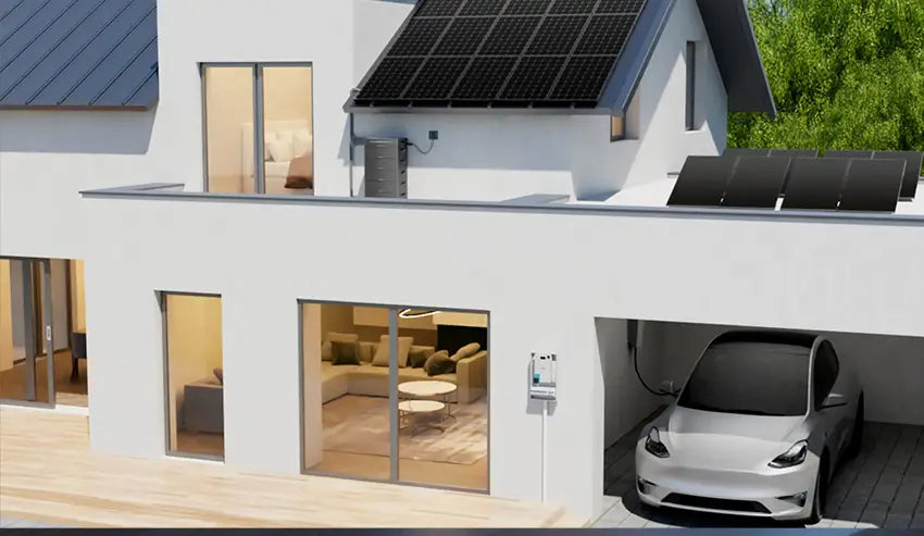 MARSTEK Venus D + 3x Erweiterungsakku + 1800 Wp Bifaziales Solarmodul