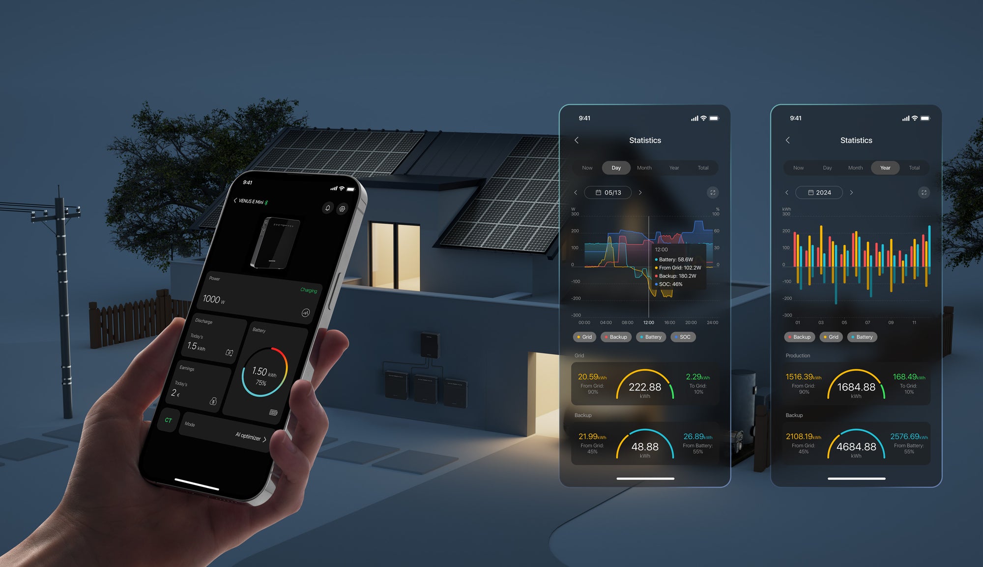 Langlebige LiFePO4-Batteriezellen der MARSTEK Venus E Mini