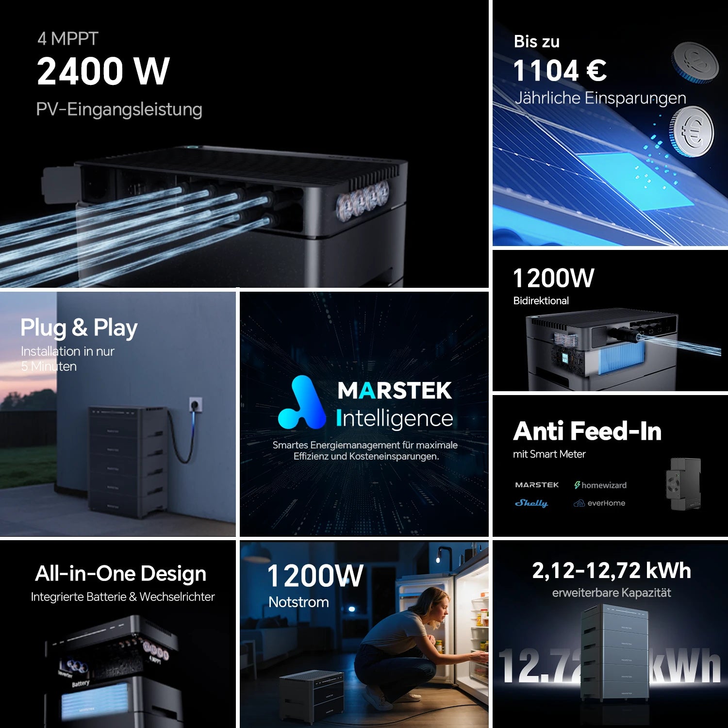 Marstek Venus A All-in-One Balcony Power Plant with Storage