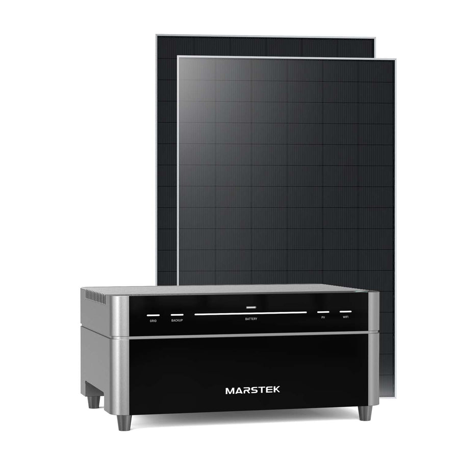 Marstek Venus A + 900Wp Bifaziales Solarmodul