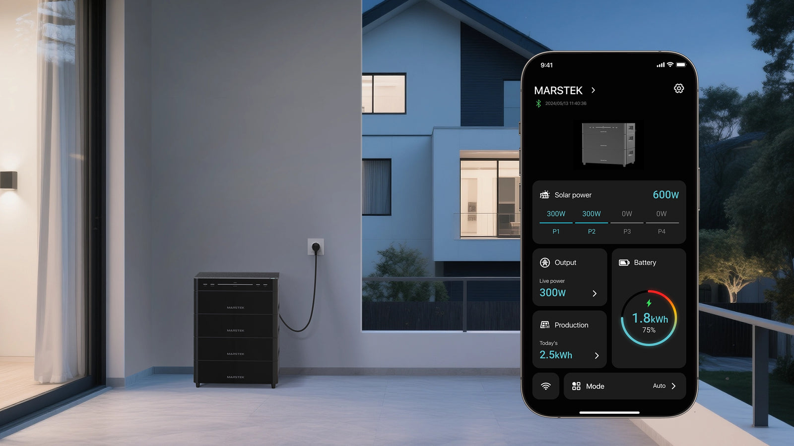 WLAN Bluetooth und Ethernet des MARSTEK Venus A